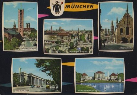 München - u.a. Altes Rathaus - 1967 München - u.a. Altes Rathaus - 1967