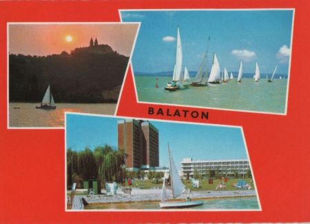 Ungarn - Balaton, Plattensee - mit 3 Bildern - 1983 Ungarn - Balaton, Plattensee - mit 3 Bildern - 1983