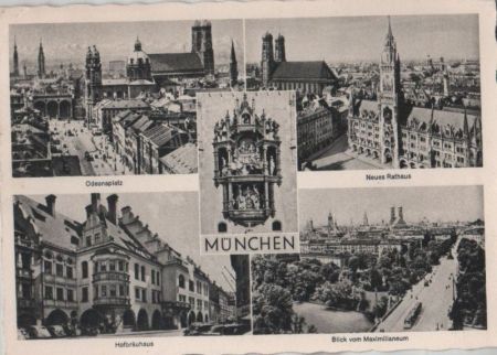 München - u.a. Odeonsplatz - 1957 München - u.a. Odeonsplatz - 1957