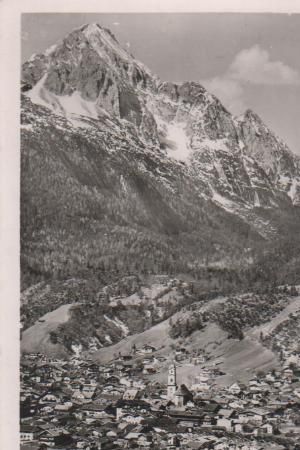 Mittenwald mit Wetterstein - 1955 Mittenwald mit Wetterstein - 1955