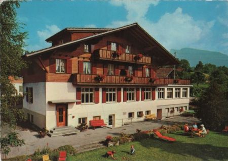 Schweiz - Aeschi - Jugendheim - 1983 Schweiz - Aeschi - Jugendheim - 1983