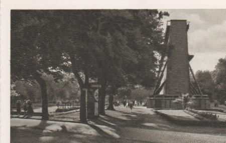 Bad Rothenfelde - Altes Gradierwerk - ca. 1955 Bad Rothenfelde - Altes Gradierwerk - ca. 1955