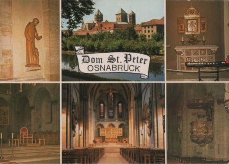 Osnabrück - Dom St. Peter - ca. 1980 Osnabrück - Dom St. Peter - ca. 1980