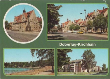 Doberlug-Kirchhain - u.a. am Markt - 1988 Doberlug-Kirchhain - u.a. am Markt - 1988