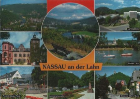 Nassau - u.a. Blick zur Stammburg - 2004 Nassau - u.a. Blick zur Stammburg - 2004