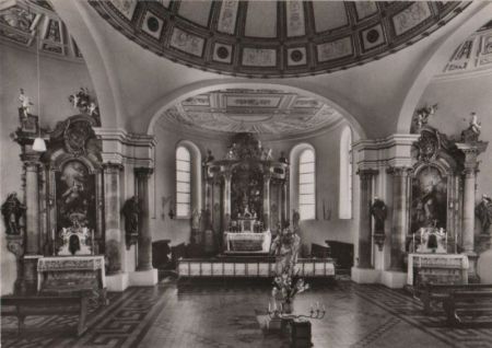 Spaichingen - Wallfahrtskirche Dreifaltigkeitsberg - ca. 1965 Spaichingen - Wallfahrtskirche Dreifaltigkeitsberg - ca. 1965