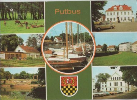 Putbus - u.a. Rosencafe - ca. 1980 Putbus - u.a. Rosencafe - ca. 1980