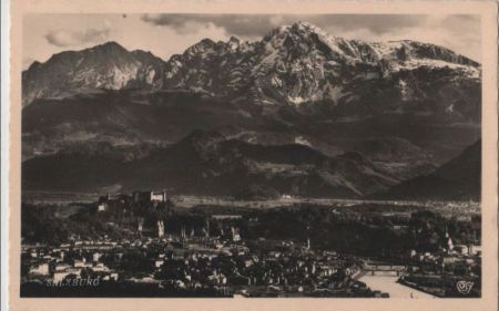 Österreich - Salzburg - Mit Hohem Göll - ca. 1955 Österreich - Salzburg - Mit Hohem Göll - ca. 1955