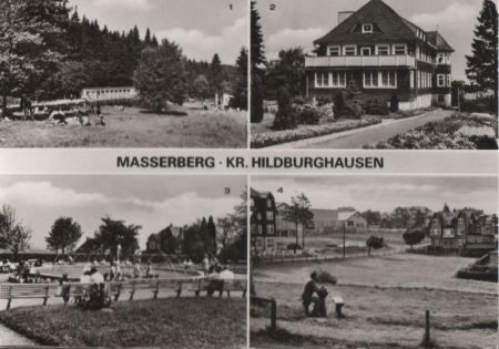 Masserberg - u.a. Kurpark - 1981 Masserberg - u.a. Kurpark - 1981