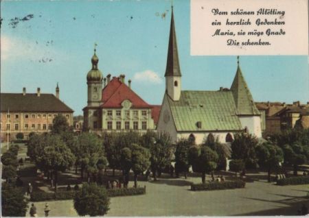 Altötting - Kapellplatz - 1982 Altötting - Kapellplatz - 1982