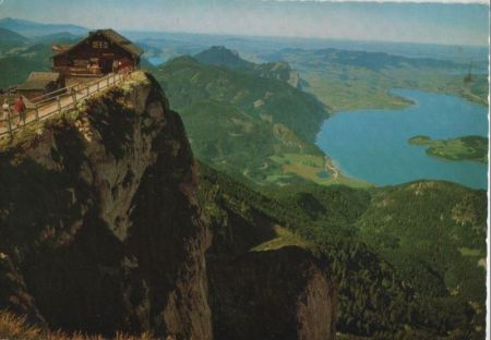 Österreich - Mondsee - mit Himmelpfort-Hütte - ca. 1980 Österreich - Mondsee - mit Himmelpfort-Hütte - ca. 1980