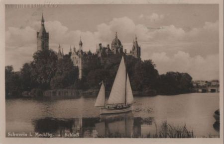 Schwerin - Schloß - ca. 1955 Schwerin - Schloß - ca. 1955