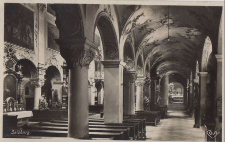 Österreich - Salzburg - Stiftskirche St. Peter - 1928 Österreich - Salzburg - Stiftskirche St. Peter - 1928
