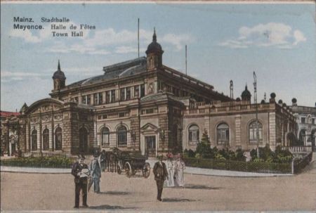 Mainz - Stadthalle - ca. 1925 Mainz - Stadthalle - ca. 1925