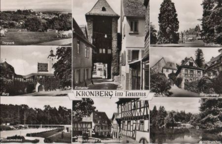 Kronberg - u.a. Schillerweiher - 1968 Kronberg - u.a. Schillerweiher - 1968