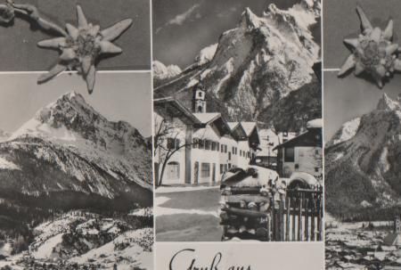 Gruß aus Mittenwald - ca. 1955 Gruß aus Mittenwald - ca. 1955