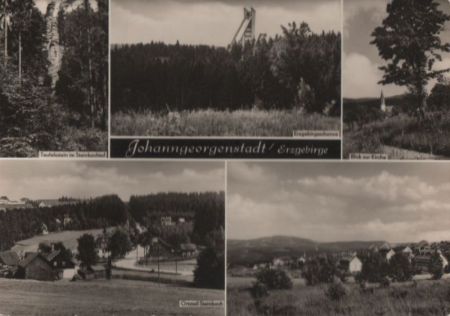 Johanngeorgenstadt - u.a. Erzgebirgsschanze - 1968 Johanngeorgenstadt - u.a. Erzgebirgsschanze - 1968