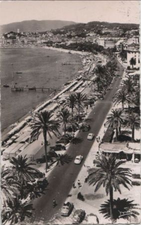 Frankreich - Cannes - La Croisette - ca. 1960 Frankreich - Cannes - La Croisette - ca. 1960