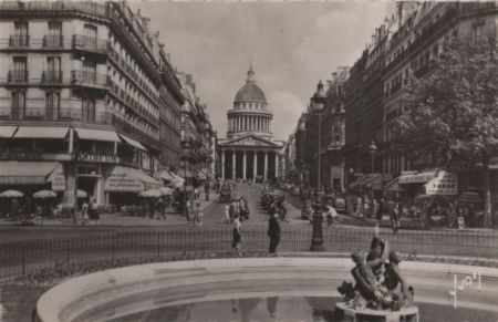 Frankreich - Paris - Place Edmond-Rostand - 1956 Frankreich - Paris - Place Edmond-Rostand - 1956