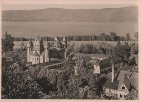 Maria Laach (Glees) - Basilika und Abtei - 1953 Maria Laach (Glees) - Basilika und Abtei - 1953