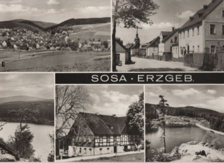 Sosa - u.a. Talsperre des Friedens - 1970 Sosa - u.a. Talsperre des Friedens - 1970