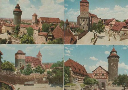 Nürnberg - Sammelbildchen-Karte - ca. 1975 Nürnberg - Sammelbildchen-Karte - ca. 1975