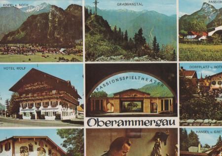 Oberammergau u.a. Hotel Alte Post - ca. 1985 Oberammergau u.a. Hotel Alte Post - ca. 1985