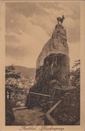 Karlsbad - Hirschensprung - ca. 1935 Karlsbad - Hirschensprung - ca. 1935