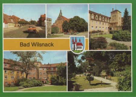 Bad Wilsnack - u.a. Rheumasanatorium - ca. 1985 Bad Wilsnack - u.a. Rheumasanatorium - ca. 1985