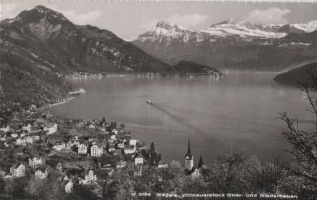 Schweiz - Weggis - Vitznauerstock Ober- und Niederbauen - ca. 1960 Schweiz - Weggis - Vitznauerstock Ober- und Niederbauen - ca. 1960