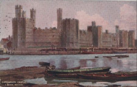 Großbritannien - Caernarfon, Carnarvon Castle - 1910 Großbritannien - Caernarfon, Carnarvon Castle - 1910