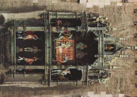 München - Glockenspiel Rathausturm - 1974 München - Glockenspiel Rathausturm - 1974