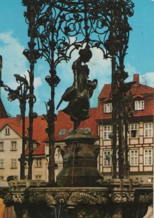 Göttingen - Gänselieselbrunnen - 1978 Göttingen - Gänselieselbrunnen - 1978