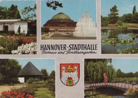 Hannover - Stadthalle - ca. 1970 Hannover - Stadthalle - ca. 1970