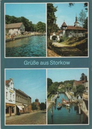 Storkow - u.a. Am Marktplatz - ca. 1985 Storkow - u.a. Am Marktplatz - ca. 1985