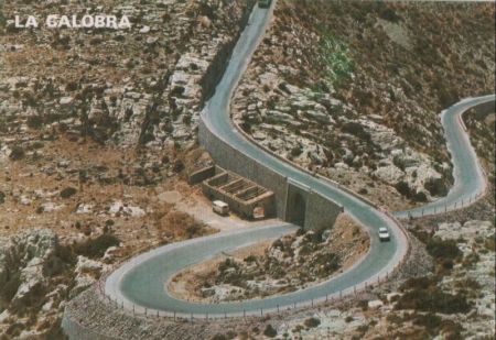Spanien - La Calobra - Carretera - ca. 1980 Spanien - La Calobra - Carretera - ca. 1980