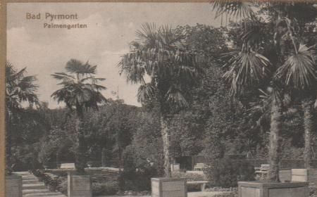 Bad Pyrmont - Palmengarten - ca. 1945 Bad Pyrmont - Palmengarten - ca. 1945