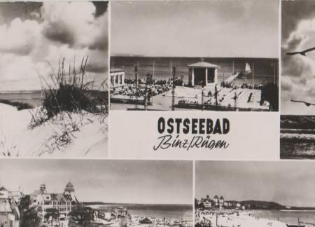 Ostseebad Binz auf Rügen - ca. 1965 Ostseebad Binz auf Rügen - ca. 1965