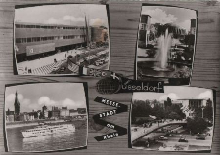 Düsseldorf - Messestadt am Rhein - 1963 Düsseldorf - Messestadt am Rhein - 1963