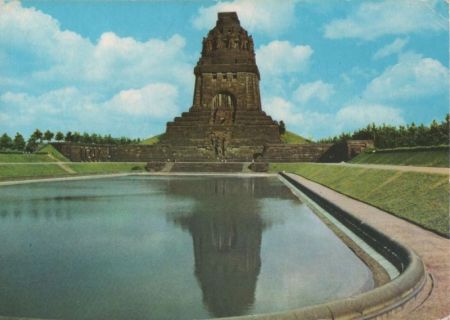 Leipzig - Völkerschlachtdenkmal - 1977 Leipzig - Völkerschlachtdenkmal - 1977