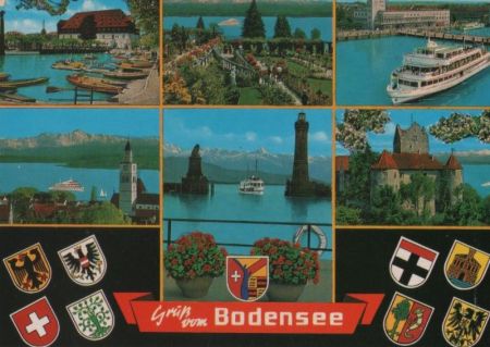 Bodensee - mit 6 Bildern - ca. 1980 Bodensee - mit 6 Bildern - ca. 1980