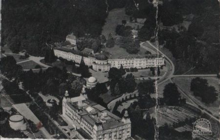 Bad Wildungen - Blick auf Fürstenhof - 1960 Bad Wildungen - Blick auf Fürstenhof - 1960