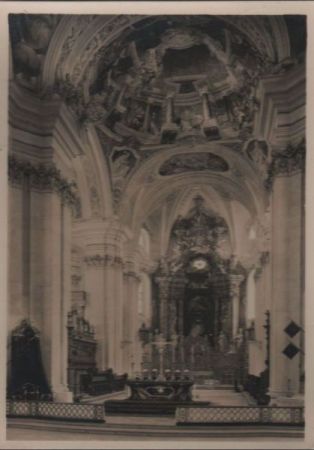 Weingarten - Kirche des benediktinerklosters - ca. 1935 Weingarten - Kirche des benediktinerklosters - ca. 1935