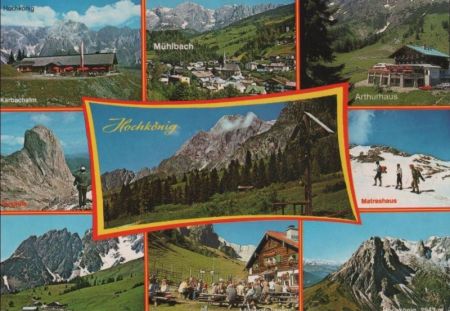 Österreich - Hochkönig - Wandergebiet - 1992 Österreich - Hochkönig - Wandergebiet - 1992