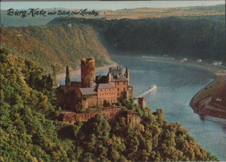 Burg Katz, St. Goarshausen - 1985 Burg Katz, St. Goarshausen - 1985