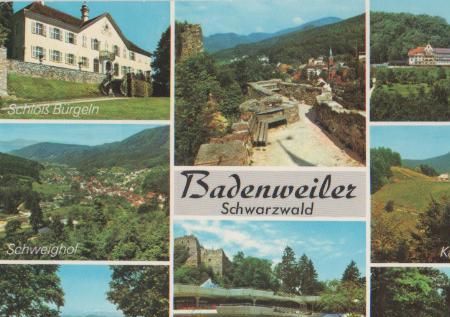 Badenweiler Schwarzwald - 1985 Badenweiler Schwarzwald - 1985