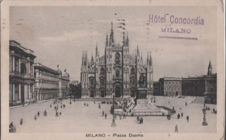 Italien - Mailand Milano - Piazza Duomo - 1929 Italien - Mailand Milano - Piazza Duomo - 1929