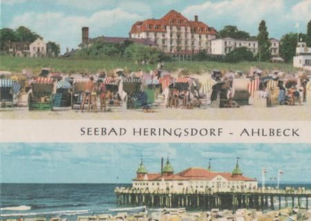 Seebad Heringsdorf - Ahlbeck - ca. 1965 Seebad Heringsdorf - Ahlbeck - ca. 1965
