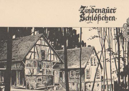 Fischbachtal - Zindenauer Schlösschen - ca. 1975 Fischbachtal - Zindenauer Schlösschen - ca. 1975