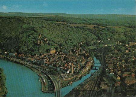 Wertheim - Zusammenfluss Main und Tauber - ca. 1980 Wertheim - Zusammenfluss Main und Tauber - ca. 1980